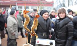 Stintų kvapas į Palangą sutraukė minias