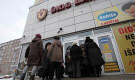 Užrakintas Ūkio bankas šokiravo žmones
