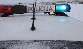 Šilutės rajone sunkvežimis rėžėsi į "golfą"