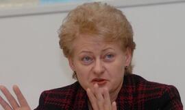 D. Grybauskaitė pakvietė Seimą susitelkti atsakingam darbui