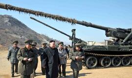 JAV: Šiaurės Korėjos branduolinės atakos grėsmė yra nedidelė