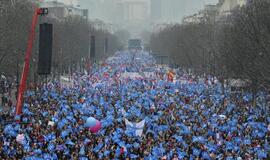 Paryžiuje - protestai dėl homoseksualų santuokos įteisinimo