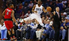 "Raptors" su Jonu Valančiūnu pralaimėjo absoliučiai NBA lygos autsaiderei "Bobcats" ekipai