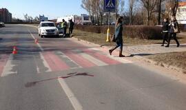 Fatališka pėsčiųjų perėja: sunkiai sužeistas vyriškis