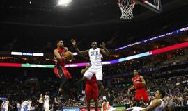 "Raptors" su Jonu Valančiūnu pralaimėjo absoliučiai NBA lygos autsaiderei "Bobcats" ekipai