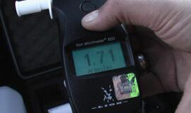 Vėl įkliuvo neblaivi Klaipėdos rajono kelių įžymybė