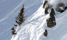 Prancūzijos Alpėse lavina nusinešė dviejų slidininkų gyvybes