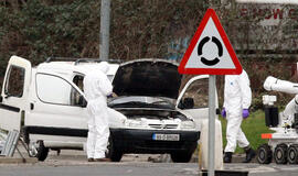 Šiaurės Airija: furgone radus sprogmenų, evakuota apie 100 šeimų