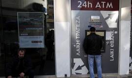 Visi Kipro bankai liks uždaryti iki ketvirtadienio