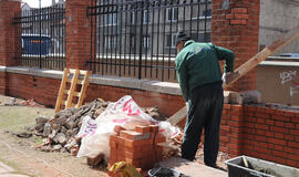 Restauruota dalis universiteto miestelio tvoros