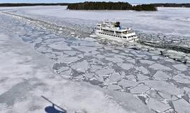 Baltijos jūrą padengė rekordinis ledas