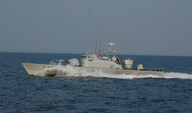 Karinės jūrų pajėgos dalyvauja pratybose Baltijos jūroje