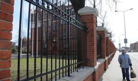 Restauruojama KU miestelio tvora