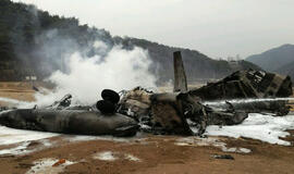 Pietų Korėjoje sudužo JAV sraigtasparnis