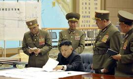 Šiaurės Korėja skelbia galutinai sankcionavusi branduolinę ataką prieš JAV