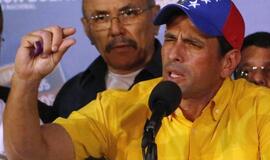 Venesuelos opozicijos kandidatas atsisakė pripažinti pralaimėjimą