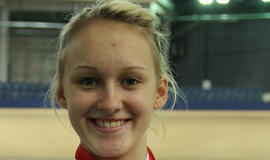 Dviratininkė Gabrielė Jankutė laimėjo lenktynes Belgijoje