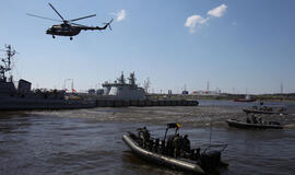 Klaipėdoje vyko karinės pratybos &quot;Liepsnojantis kardas&quot;