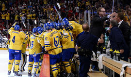 Pasaulio ledo ritulio čempionato auksas - Švedijos rinktinei