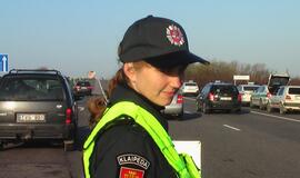 Rytą policija tikrino vairuotojų blaivumą