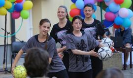 Vaikams šventę dovanojo motociklininkai