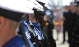 Laivų "Skalvis" (M53) ir "Kuršis" (M54) krikštynos