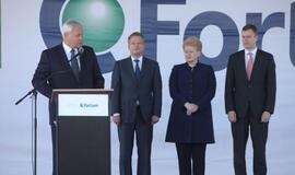 Klaipėdoje "Fortum" atidarė termofikacinę elektrinę