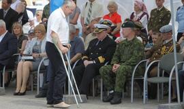 Laivų "Skalvis" (M53) ir "Kuršis" (M54) krikštynos