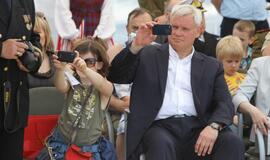 Laivų "Skalvis" (M53) ir "Kuršis" (M54) krikštynos