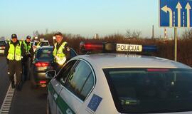 Rytą policija tikrino vairuotojų blaivumą
