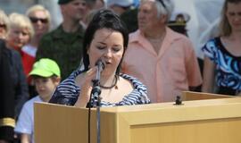 Laivų "Skalvis" (M53) ir "Kuršis" (M54) krikštynos