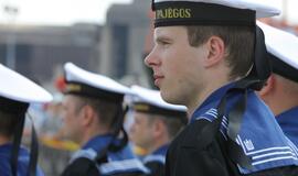 Laivų "Skalvis" (M53) ir "Kuršis" (M54) krikštynos