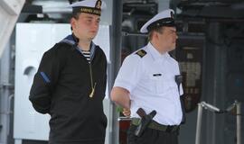 Laivų "Skalvis" (M53) ir "Kuršis" (M54) krikštynos