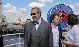 Estijos prezidentas aplankė laivų statytojus