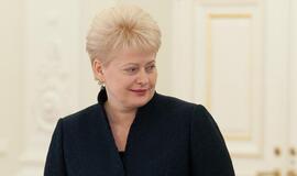 Dalia Grybauskaitė: "Laikantis fiskalinės drausmės svarbiausią vaidmenį teks atlikti keturių partijų koalicijos nariams"
