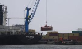 Gegužės mėnesį perkrauta daugiau krovinių