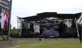 Įspūdinga scena „Depeche Mode“ koncertui Vilniuje bus konstruojama tris dienas