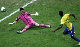 Konfederacijų taurės turnyras prasidėjo Brazilijos futbolininkų pergale