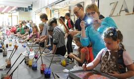 „Spalvota viltis“ miestelėnus susipažindino su Ebru menu