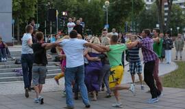 Miesto centre - pasaulio lietuvių žaidynių 2013 atidarymo vakaronė