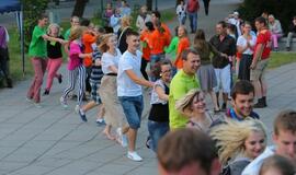 Miesto centre - pasaulio lietuvių žaidynių 2013 atidarymo vakaronė