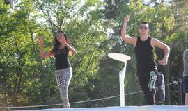 Palangą užvaldė šokių ritmai