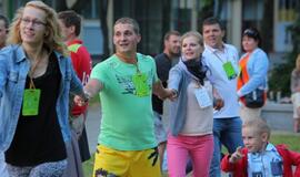 Miesto centre - pasaulio lietuvių žaidynių 2013 atidarymo vakaronė