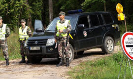Prie sienos su Lenkija sulaikytas Austrijoje pavogtas vilkikas