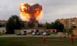 Rusija: dėl sprogimų poligone evakuota beveik 6,5 tūkstančio žmonių (papildyta)