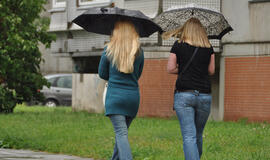 Savaitgalį - šilti, su nedideliu lietumi orai