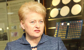 Dalia Grybauskaitė: "Nesiruošiu teisintis dėl didelių ambicijų"