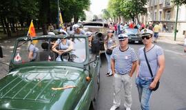 Jūros šventė 2013. Senovinių automobilių paradas