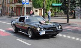 Jūros šventė 2013. Senovinių automobilių paradas