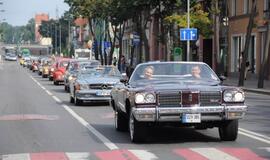 Jūros šventė 2013. Senovinių automobilių paradas